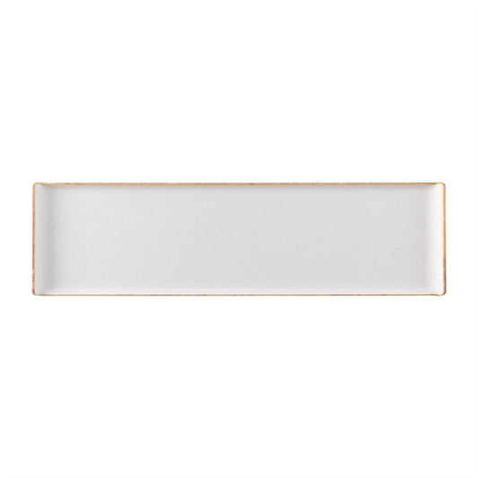 Churchill Melamine Stonecast Rectangular Buffet Tray 559x152mm (4 Pack) fs911