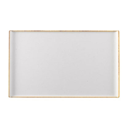 Churchill Melamine Stonecast Rectangular Buffet Tray 530x 325mm (2 Pack) fs912