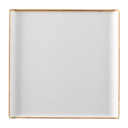 Churchill Melamine Stonecast Square Buffet Tray 303x 303mm (4 Pack) fs914