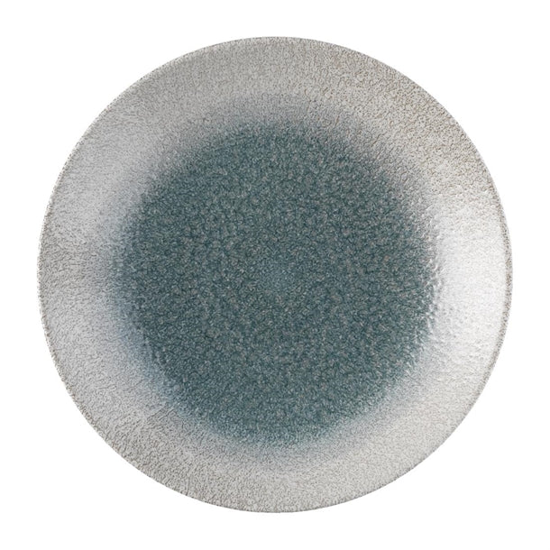 Churchill Raku Duo Agate Deep Coupe Plate Topaz 239mm (12 Pack) fs920