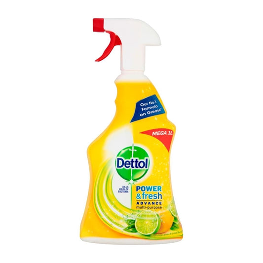 Dettol Power and Fresh Advance Multi-Purpose Cleaner Ready To Use 1Ltr ft018