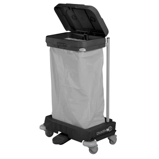 Numatic SAX120PR Mobile Waste Sack Holder with Lid 120Ltr ft108