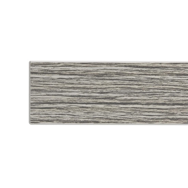 Bolero Pre-Drilled Square Melamine Table Top Ash Grey p_ft290