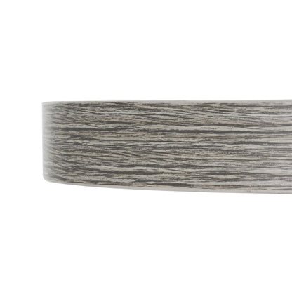 Bolero Pre-Drilled Round Melamine Table Top Ash Grey 600mm ft292