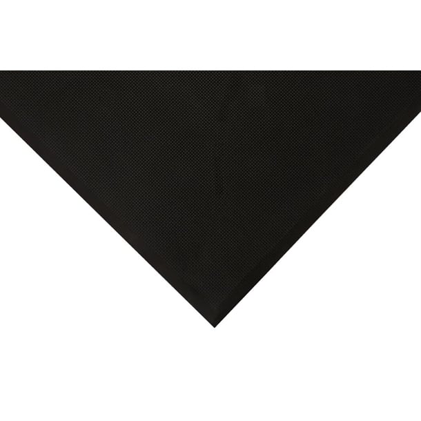 COBA Hygimat Anti-Fatigue Mat Black Solid 0.6 x 0.9m ft343
