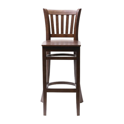 Manhattan Dark Walnut Bar Chair ft428