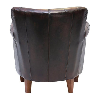 Lancaster Leather Chair Brown ft442