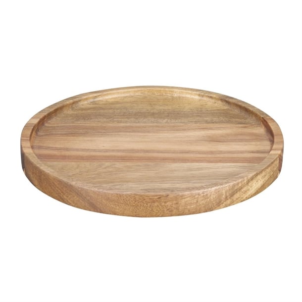 Olympia Acacia Round Plate 200mm ft611