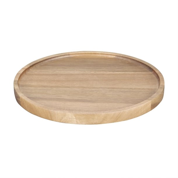 Olympia Acacia Round Plates 250mm ft612