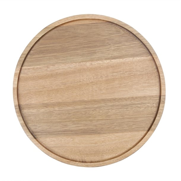 Olympia Acacia Round Plates 250mm ft612