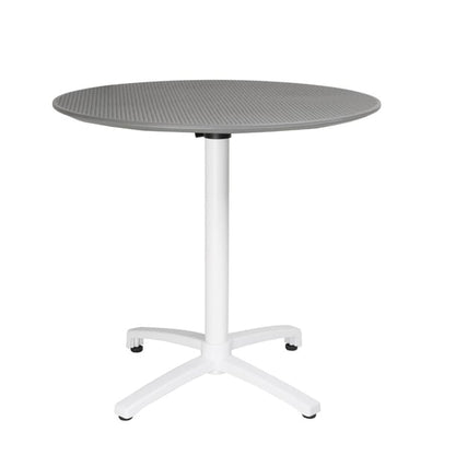 Bolero Folding Polypropylene Table 800mm Dark Grey ft621