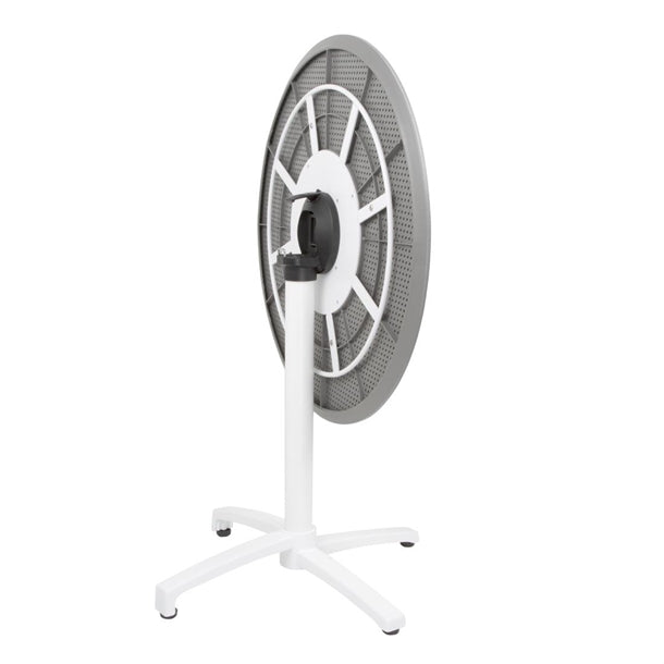 Bolero Folding Polypropylene Table 800mm Dark Grey ft621