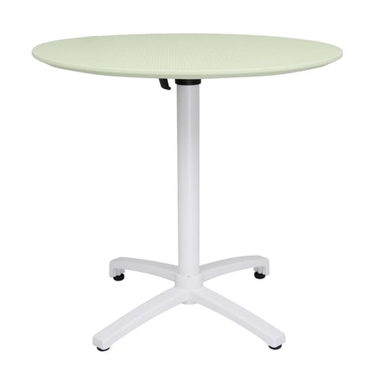 Bolero Folding Polypropylene Table 800mm Mint Green ft623