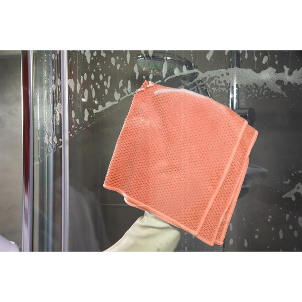 Spontex MF Pro Recycled Microfibre Cloth Red (5 Pack) ft634