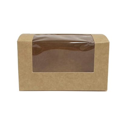 Fiesta Recyclable Bloomer Box with PET Window 70x125mm (500 Pack) ft652