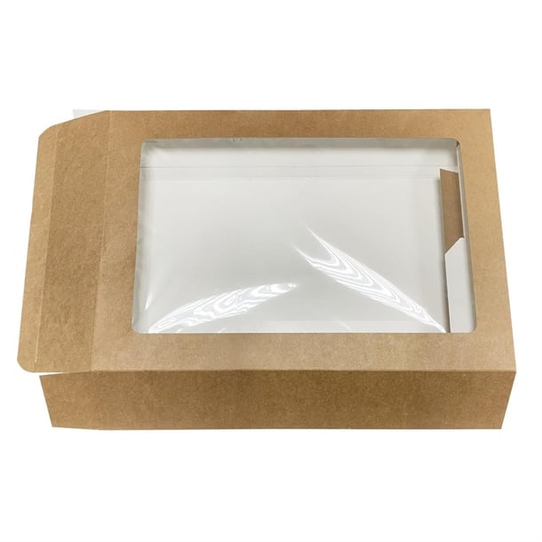 Fiesta Recyclable Platter Box with PET Window Large (25 Pack) ft673