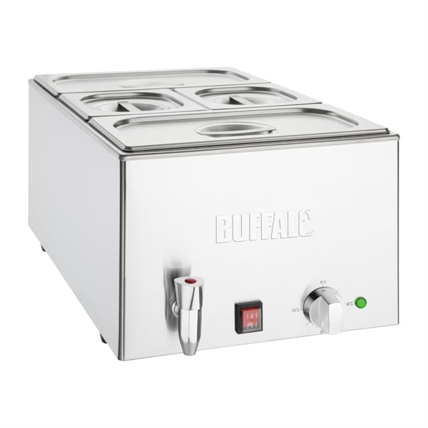 Buffalo Bain Marie with Tap and Pans ft692