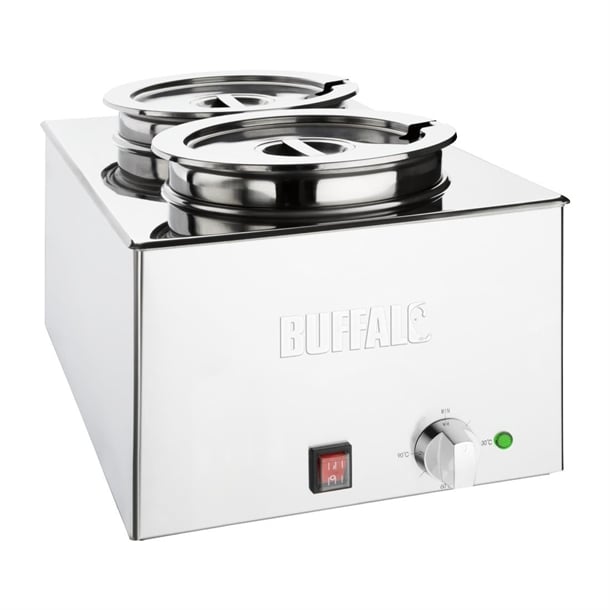 Buffalo Bain Marie with Round Pots ft695