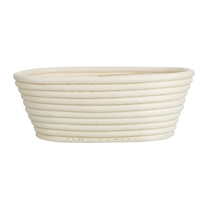 Vogue Rattan Proving Round Basket 220x80mm ft837
