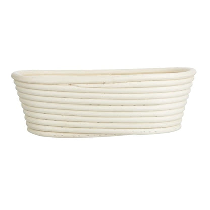 Vogue Rattan Proving Oval Basket 250x150x80mm ft838
