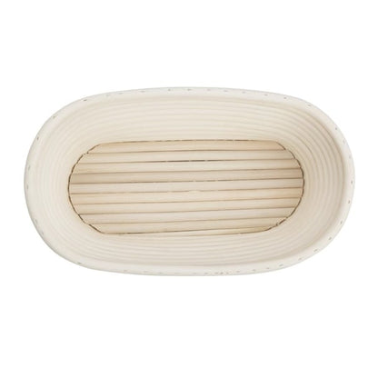 Vogue Rattan Proving Oval Basket 250x150x80mm ft838