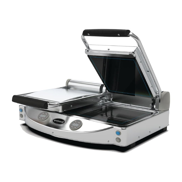 Spidocook Spidoglass Double Smooth Contact Grill Digital ft845