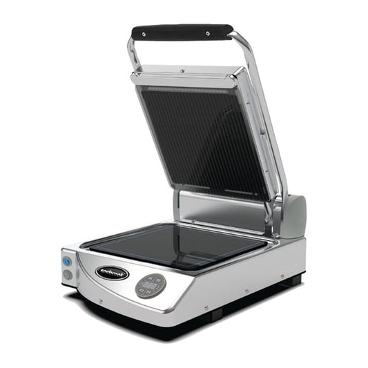 Spidocook Spidoglass Single Ribbed Upper Smooth Lower Contact Grill Digital ft847