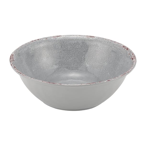 Casablanca Melamine Bowl Grey 1.3Ltr ft933