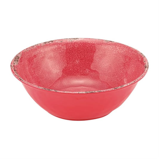 Casablanca Melamine Bowl Red 1.3Ltr ft943