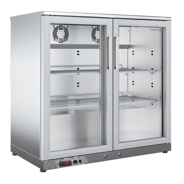 Fagor EERM Series Back Bar Cooler 2 Door Stainless Steel EERM-2 SS fu031