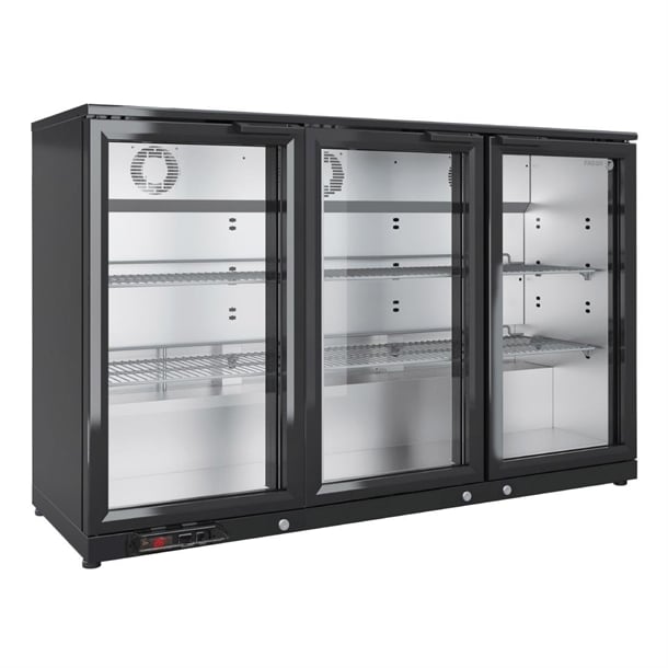 Fagor EERM Series Back Bar Cooler 3 Door Black EERM-3 fu035