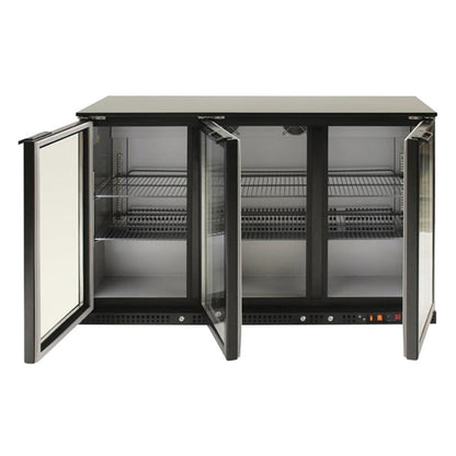 Fagor EERM Series Back Bar Cooler 3 Door Black EERM-3 fu035