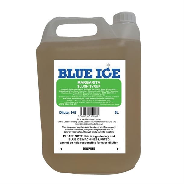 Blue Ice Slush Mix Margarita Flavour 5Ltr fu116