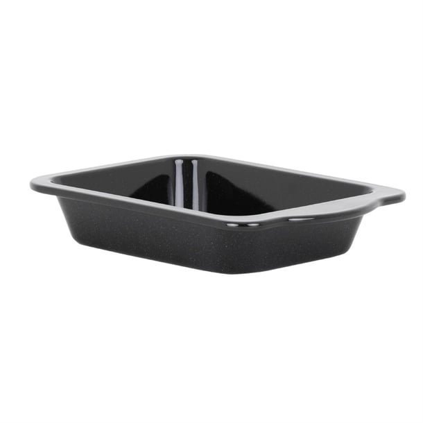 Wham Enamel Handled Roaster Black 200x270mm fu140