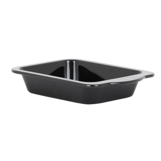 Wham Enamel Handled Roaster Black 200x270mm fu140