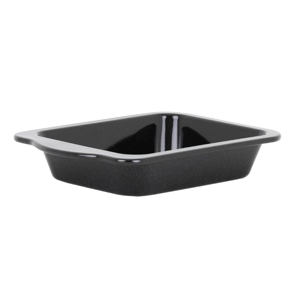 Wham Enamel Handled Roaster Black 200x270mm fu140