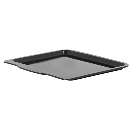 Wham Enamel Handled Oven Tray Black 400x355mm fu150
