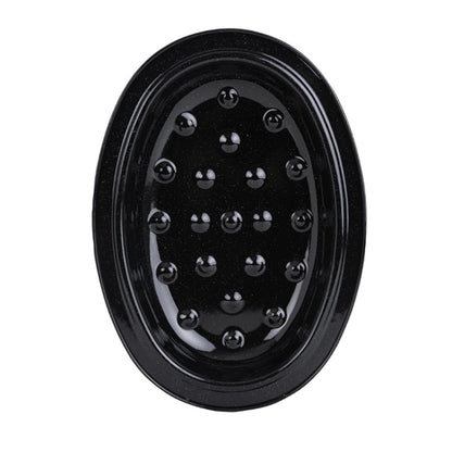 Wham Enamel Oval Roaster Black 240x333mm fu151