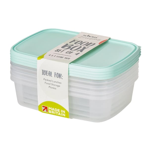 Wham Everyday Food Container 1Ltr (4 Pack) fu153