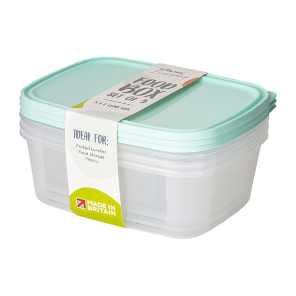 Wham Everyday Food Container 2Ltr (3 Pack) fu154