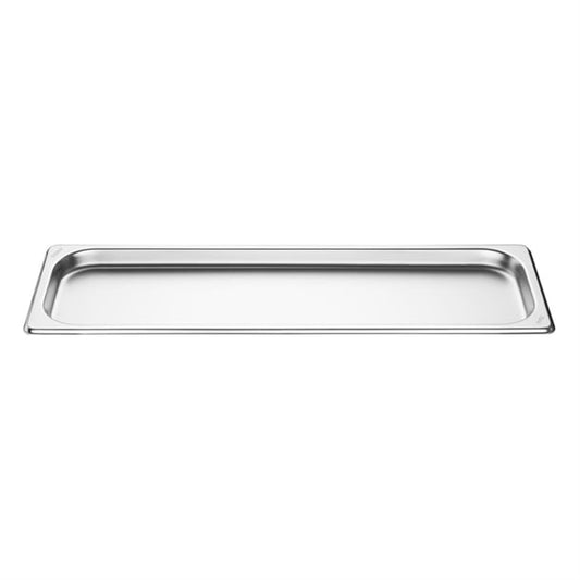 Vogue Stainless Steel Gastronorm 2/4 Tray 20mm fu260