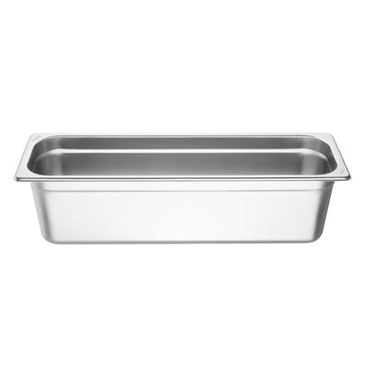 Vogue Stainless Steel Gastronorm 2/4 Tray 150mm fu264