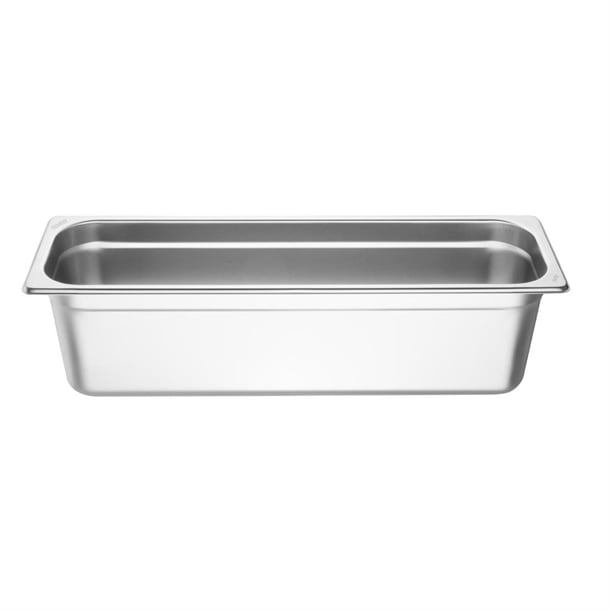 Vogue Stainless Steel Gastronorm 2/4 Tray 150mm fu264
