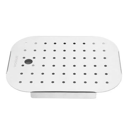 Vogue Stainless Steel GN Drainer Tray for GN 1/2 fu267