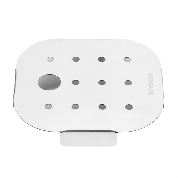 Vogue Stainless Steel GN Drainer Tray for GN 1/6 fu270