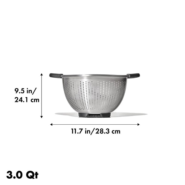 OXO Steel Colander 2.8Ltr fu274