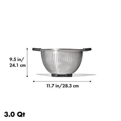 OXO Steel Colander 2.8Ltr fu274