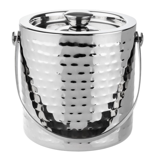 Olympia Hammered Double Wall Ice Bucket 1550ml fu285