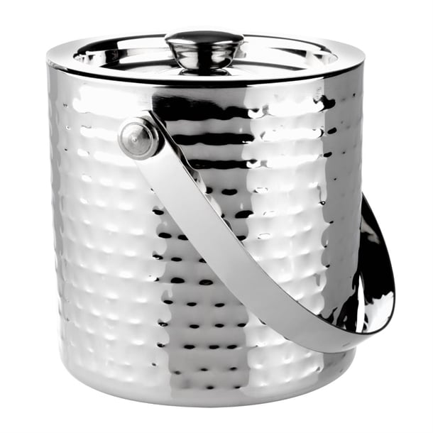Olympia Hammered Double Wall Ice Bucket 1550ml fu285