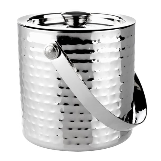 Olympia Hammered Double Wall Ice Bucket 1550ml fu285